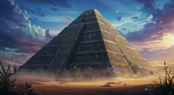 Gnosis and Mayan pyramid.